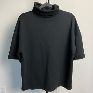 Zara Trafulac Short Sleeve Turtleneck Sweater